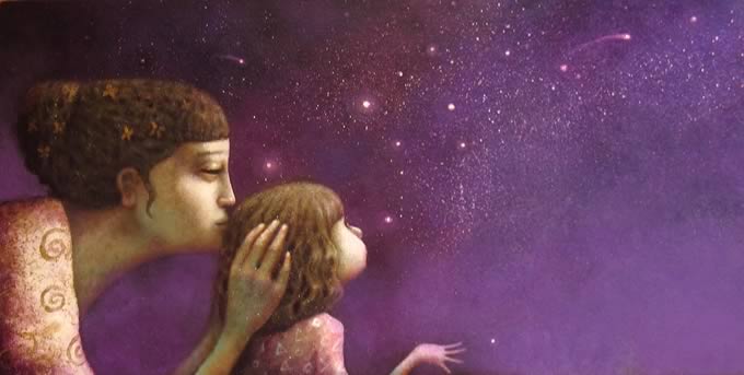 "...e che se il suo mondo fosse il nostro mondo lei non sarebbe Mariluna"