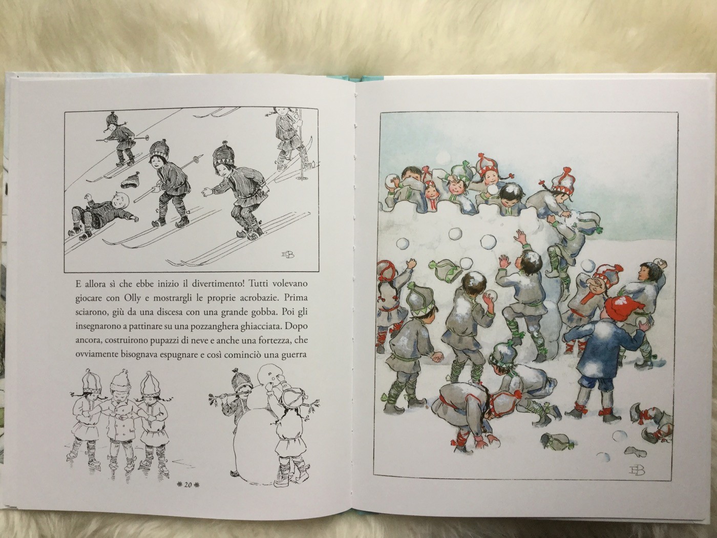 OLLY VA A SCIARE Elsa Beskow LO Editions