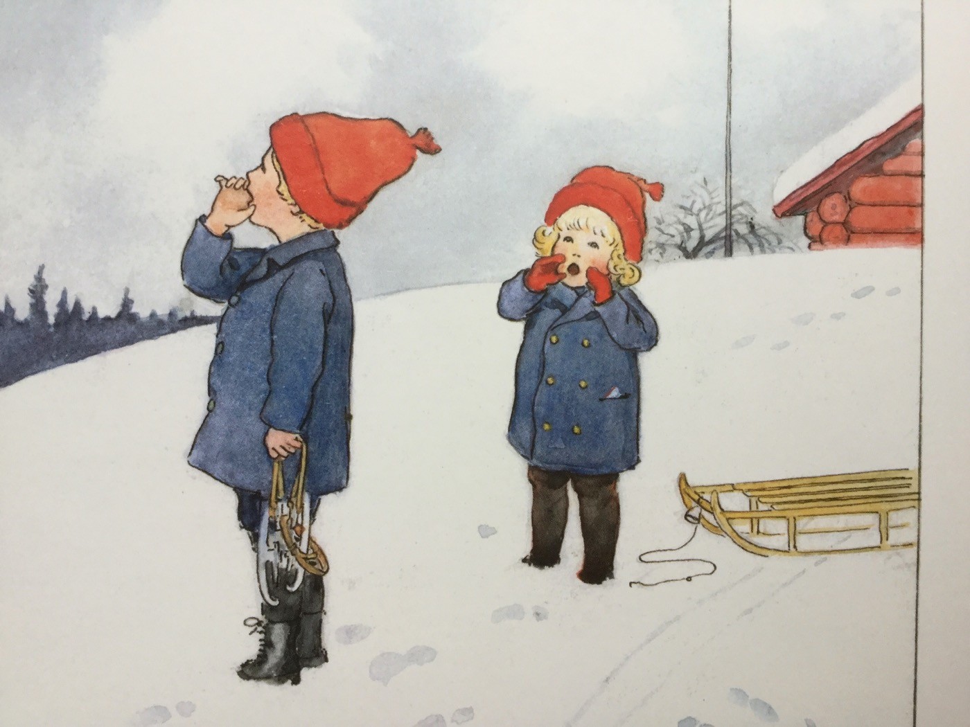 OLLY VA A SCIARE Elsa Beskow LO Editions