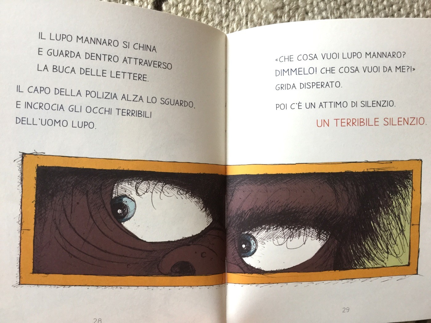 L'uomo lupo in città, Michael Rosen, Sinnos