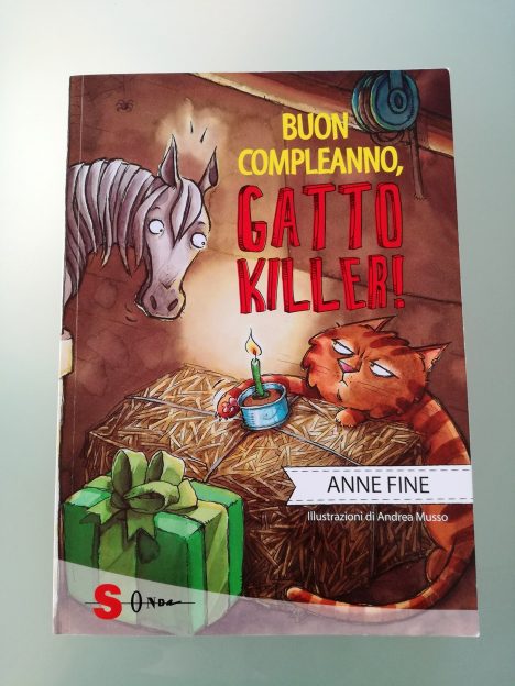 Buon-Compleanno-Gatto-Killer-Anne-Fine-Andrea-Musso-Sonda-Edizioni-Galline-Volanti